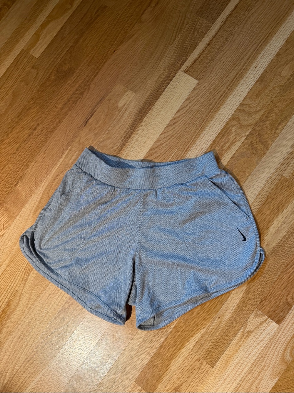 Nike Women's Dri-Fit Gray Athletic Shorts